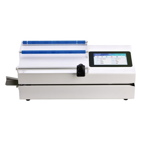 Manual all-in-one for cutting, sealing and printing